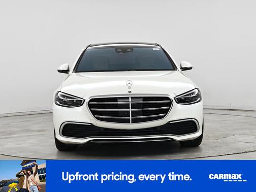 White 2022 Mercedes-Benz S-Class