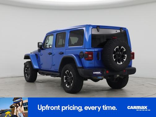 Blue 2024 Jeep Wrangler 4xe Rubicon X