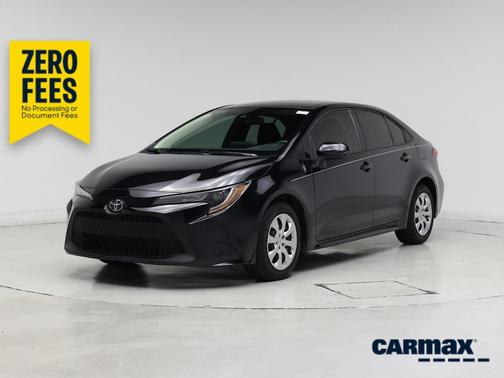 Black 2020 Toyota Corolla LE