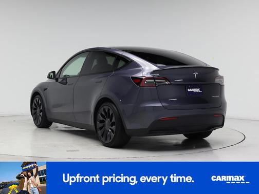 Gray 2022 Tesla Model Y Performance