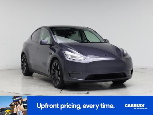 Gray 2022 Tesla Model Y Performance