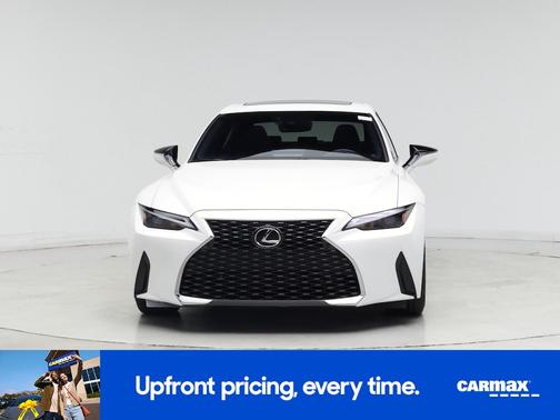 White 2025 Lexus IS 300