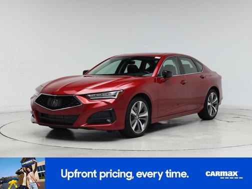 Red 2022 Acura TLX SH-AWD Advance