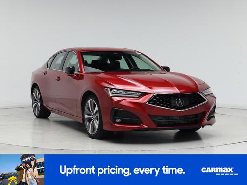 Red 2022 Acura TLX SH-AWD Advance