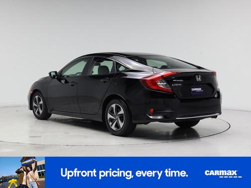 Black 2020 Honda Civic LX