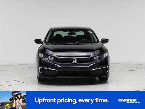 Black 2020 Honda Civic LX