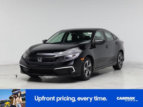 Black 2020 Honda Civic LX