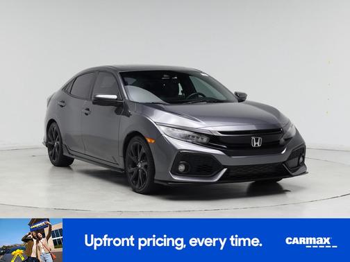 Gray 2017 Honda Civic Sport Touring