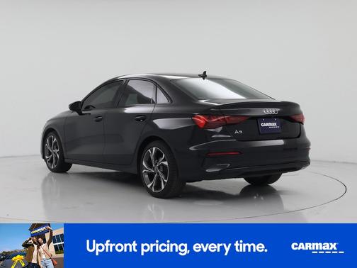 Black 2023 Audi A3 Premium