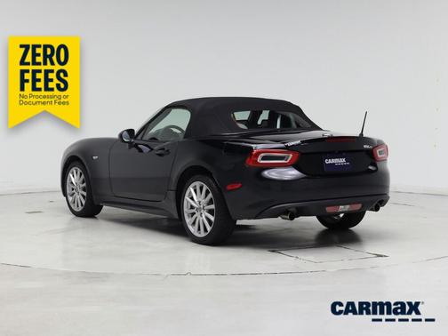 Black 2017 FIAT 124 Spider Lusso