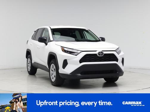 White 2024 Toyota RAV4 LE