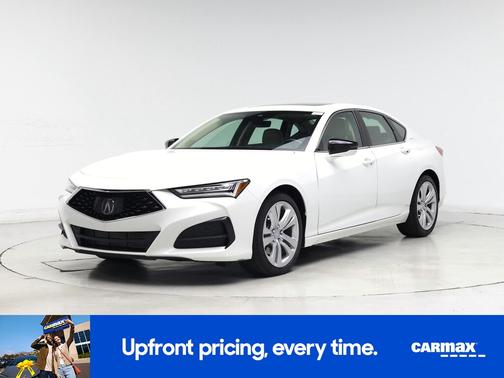 White 2023 Acura TLX Technology