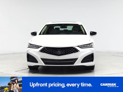 White 2023 Acura TLX Technology