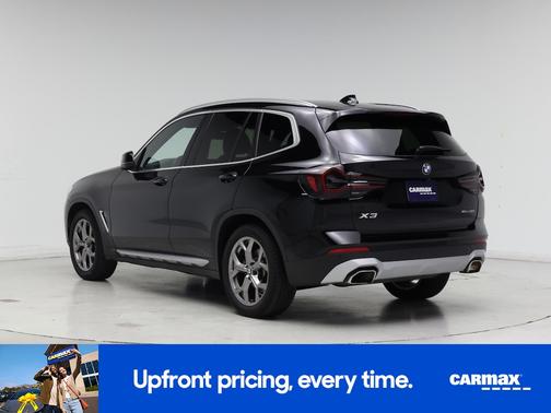 Black 2022 BMW X3 sDrive30i