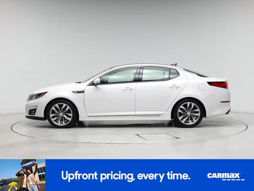 White 2014 Kia Optima SXL