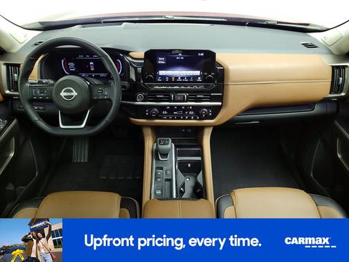 Burgundy 2024 Nissan Pathfinder Platinum