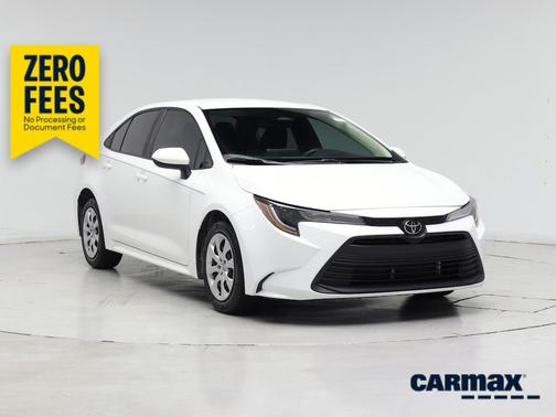 White 2023 Toyota Corolla LE