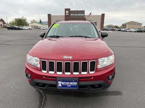 Red 2012 Jeep Compass Sport