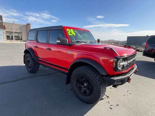 Red 2024 Ford Bronco Wildtrak