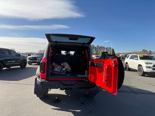 Red 2024 Ford Bronco Wildtrak