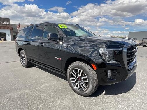 Black 2023 GMC Yukon XL AT4