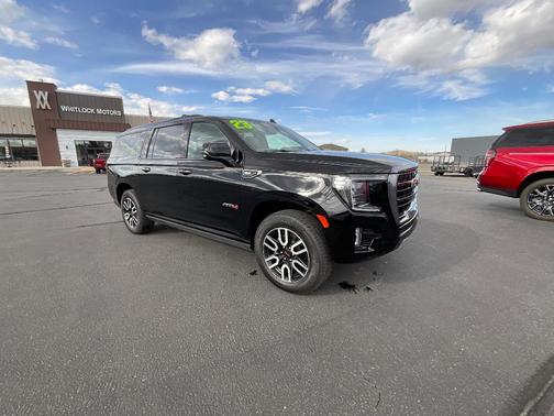 Black 2023 GMC Yukon XL AT4
