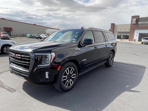 Black 2023 GMC Yukon XL AT4
