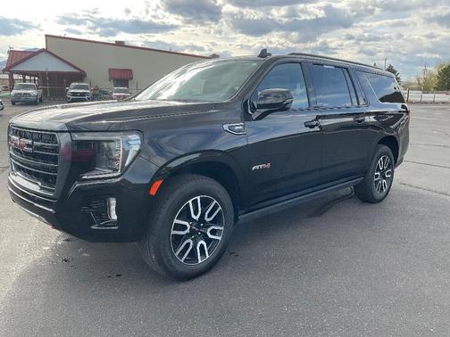 Black 2023 GMC Yukon XL AT4