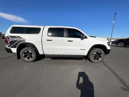Bright White Clearcoat 2022 RAM 1500 Rebel