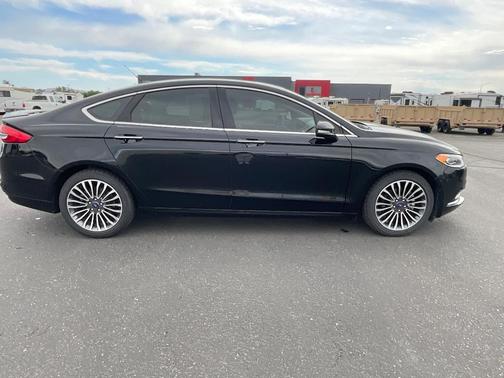 Black 2018 Ford Fusion Titanium