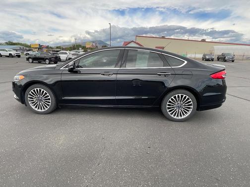 Black 2018 Ford Fusion Titanium