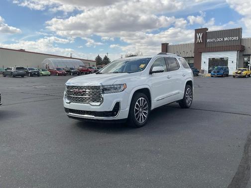 White 2021 GMC Acadia Denali
