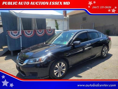 Crystal Black Pearl 2013 Honda Accord LX