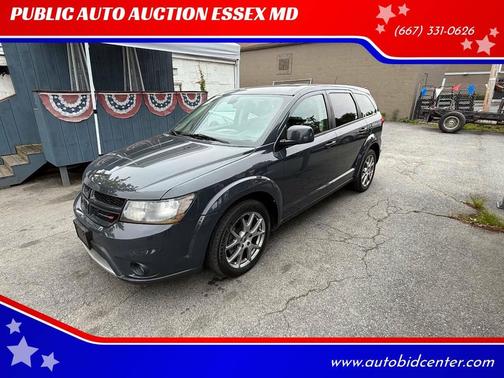 Blue 2018 Dodge Journey GT