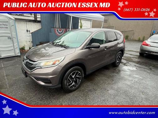 Brown 2016 Honda CR-V SE