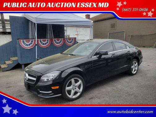 Black 2014 Mercedes-Benz CLS-Class 4MATIC