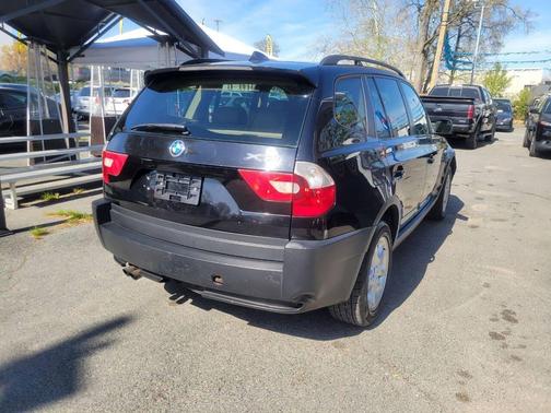 Black 2004 BMW X3 2.5i