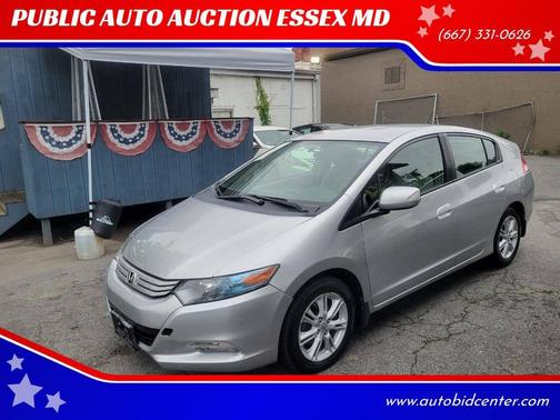 Alabaster Silver Metallic 2010 Honda Insight EX