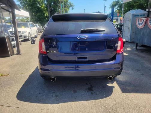 Kona Blue Metallic 2011 Ford Edge SE