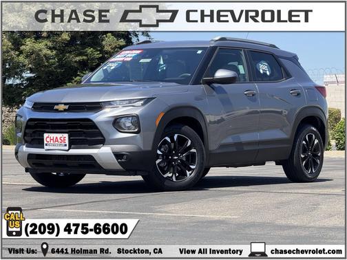 Satin Steel Metallic 2021 Chevrolet Trailblazer LT