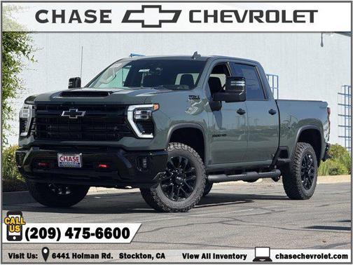 Cypress Gray 2026 Chevrolet Silverado 3500 LTZ