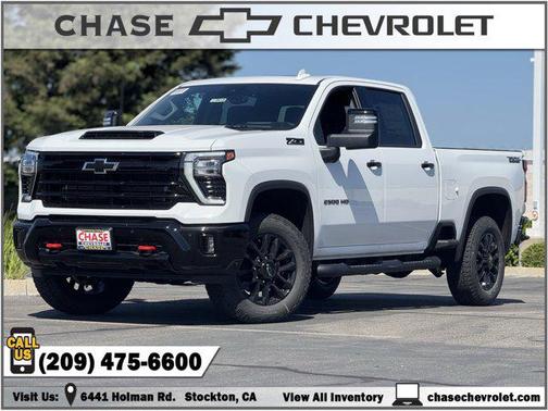 Summit White 2026 Chevrolet Silverado 2500 LTZ