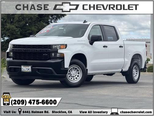 Summit White 2022 Chevrolet Silverado 1500 Limited Work Truck