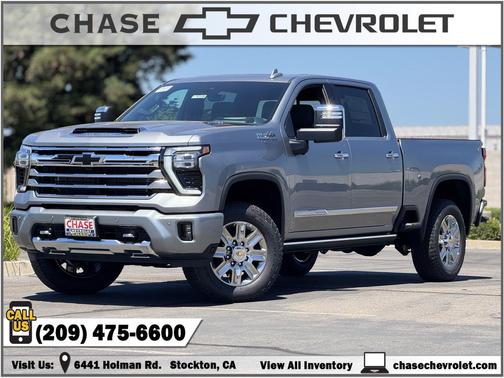 Sterling Gray Metallic 2026 Chevrolet Silverado 2500 High Country
