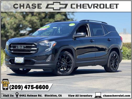 Ebony Twilight Metallic 2020 GMC Terrain SLE
