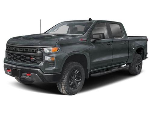 Cypress Gray 2026 Chevrolet Silverado 1500 Custom Trail Boss