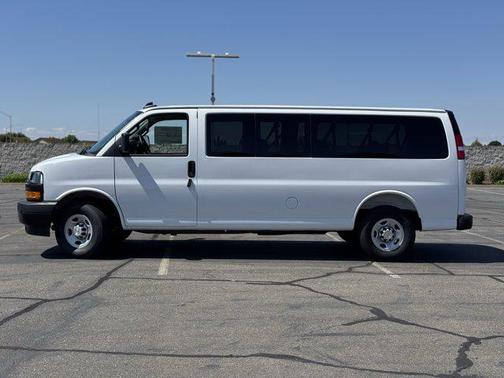 Summit White 2026 Chevrolet Express 3500 3500 Extended Wheelbase, LS, RWD