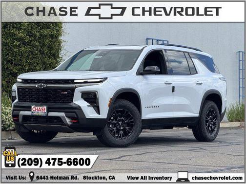 Polar White Tricoat 2026 Chevrolet Traverse AWD Z71