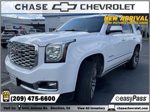 Summit White 2018 GMC Yukon Denali