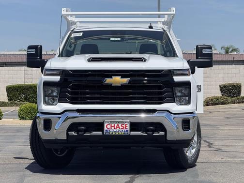 Summit White 2026 Chevrolet Silverado 2500 Regular Cab, Long Bed, WT, RWD